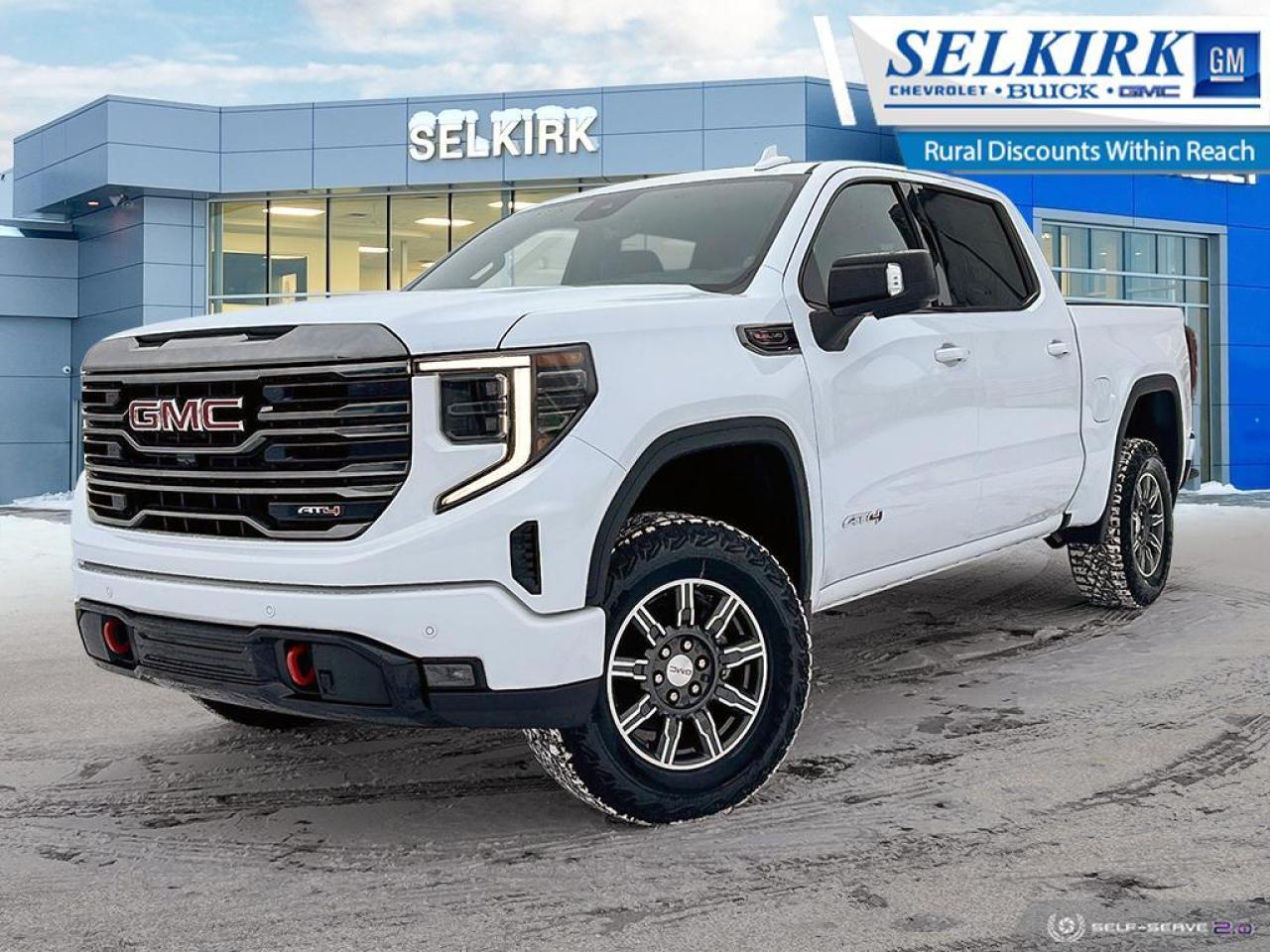 New 2024 GMC Sierra 1500 AT4*HD Surround Vision/Cooled Seats/Head-Up Display* for sale in Selkirk, MB