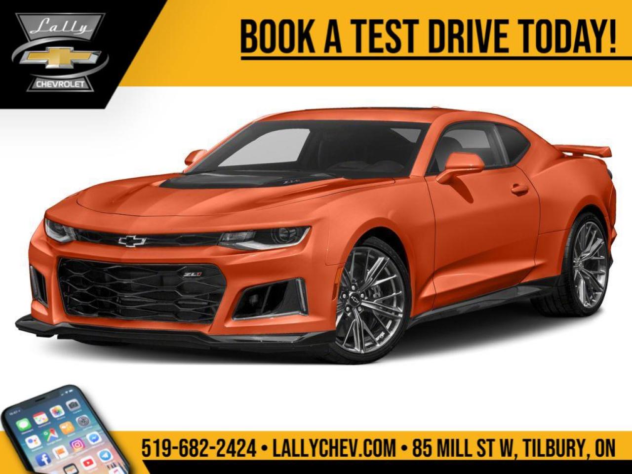 New 2023 Chevrolet Camaro ZL1 for sale in Tilbury, ON