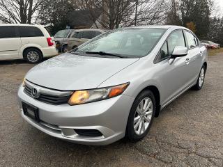 Used 2012 Honda Civic EX*EXC COND*154 LOW KMS*NO ACCIDENTS*CER*1 YEAR WA for sale in Thorndale, ON