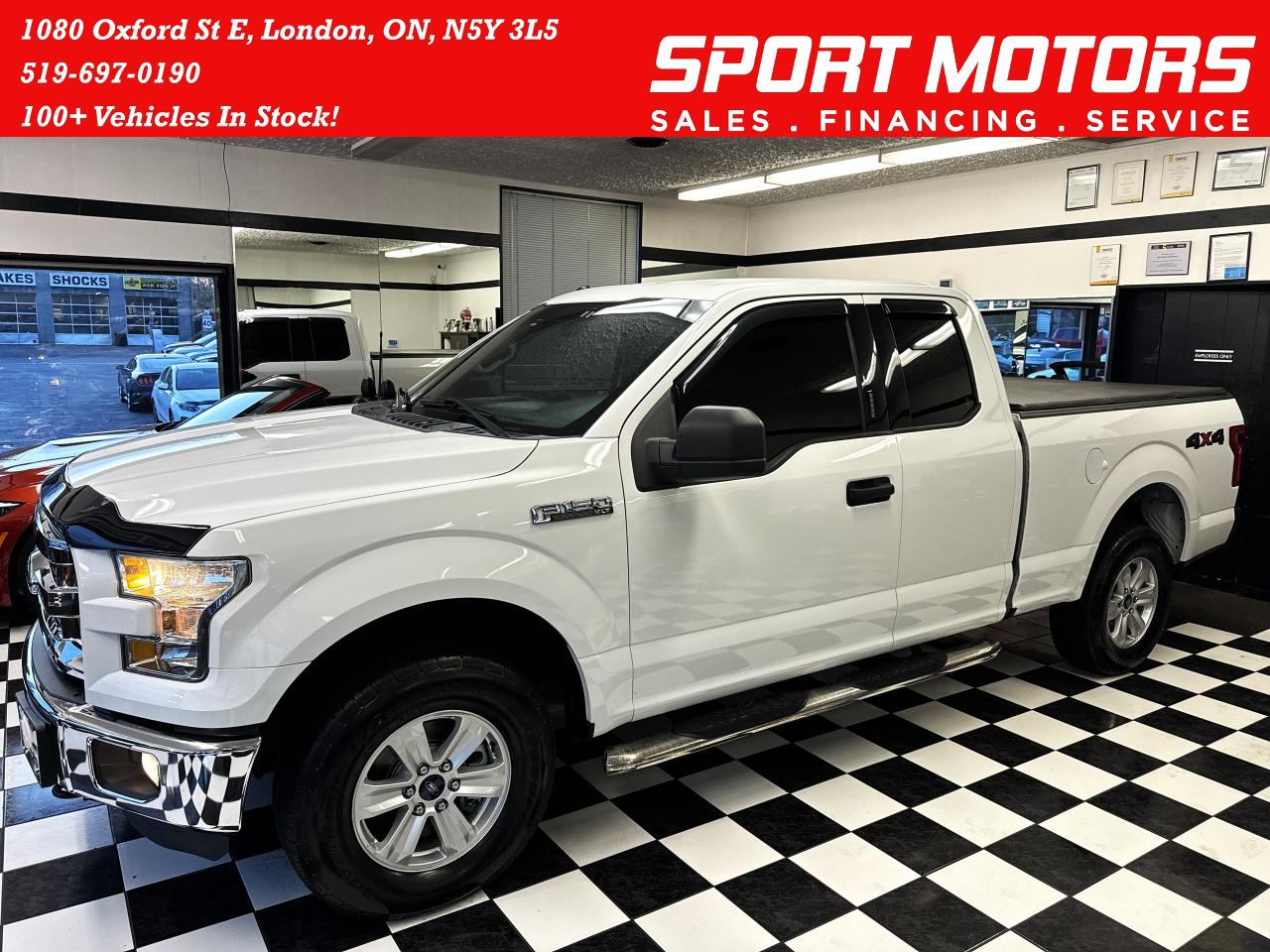 2015 Ford F-150 XLT 4x4+Bluetooth+New Tires & Brakes+Cruise+Tinted