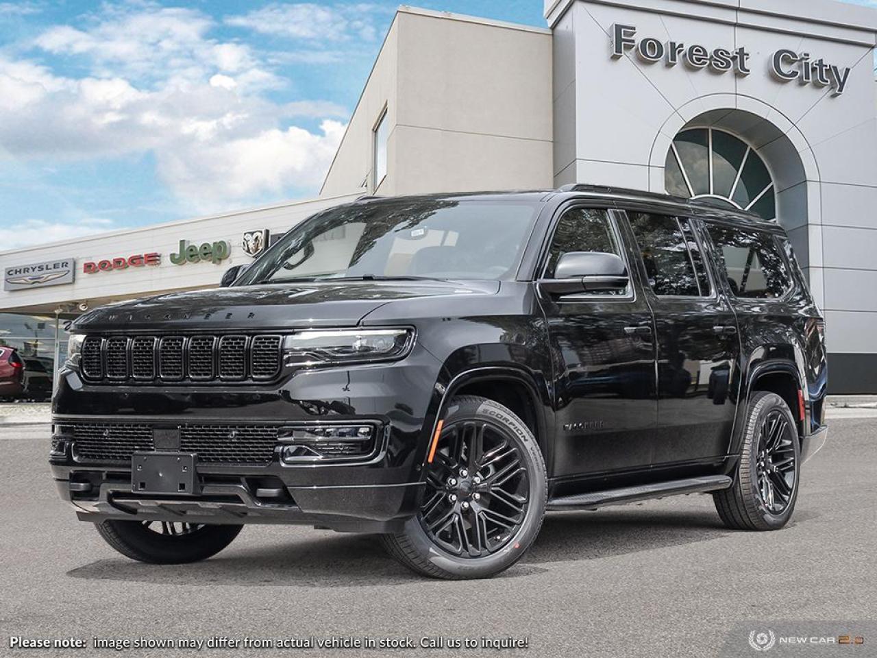 New 2024 Jeep Wagoneer L SERIES II CARBIDE for sale in London, ON