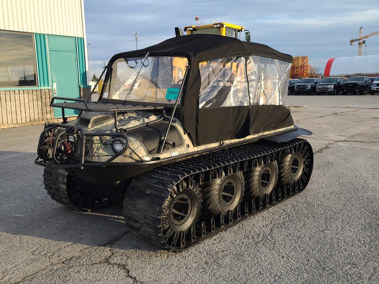<p><span style=font-family: montserrat, sans-serif; font-size: 14px; background-color: #ffffff;>The Avenger 8x8 Huntmaster is an outdoorsmans dream built with a hardcore 100% hunting focus.&nbsp; Based on the popular Avenger 8x8 ST platform the engineers left no compromise during the design stage of the Huntmaster package making sure they are the best hunting-specific amphibious vehicles in the industry.&nbsp; From its powerful 30hp liquid-cooled fuel-injected gas engine which provides excellent power in the deepest mud, to the efficient Admiral triple differential transmission with two-gear ratio options to meet the most severe off-road conditions.&nbsp; Argo designed 25x12-9 (635 mm) mud and swim tires mounted on new off-set 9-inch steel rims combine to give this machine great traction and best-in-class payload all while providing a water speed of 3.5 mph.&nbsp;&nbsp;</span><br style=box-sizing: border-box; font-family: montserrat, sans-serif; font-size: 14px; background-color: #ffffff; /><br style=box-sizing: border-box; font-family: montserrat, sans-serif; font-size: 14px; background-color: #ffffff; /><span style=font-family: montserrat, sans-serif; font-size: 14px; background-color: #ffffff;>The Avenger 8x8 Huntmaster is well equipped right off the dealership floor with front a removable front rack, bilge pump, Warn 3500 Provantage cable winch and standard duty brushguard, LED fog lights, entry step, brake lights, custom bolstered seat backs, extreme duty 1 3/8 forged steel axles mounted to new offset black steel 9 rims that allow for easy track installation.</span><br style=box-sizing: border-box; font-family: montserrat, sans-serif; font-size: 14px; background-color: #ffffff; /><br style=box-sizing: border-box; font-family: montserrat, sans-serif; font-size: 14px; background-color: #ffffff; /><span style=font-family: montserrat, sans-serif; font-size: 14px; background-color: #ffffff;>The Huntmasters transmission is the reliable Admiral design with two gear options either the standard 6.2 or high torque 8.1 gear ratio for those needing more torque when running tracks while encountering deep mud or running at higher elevations.</span><br style=box-sizing: border-box; font-family: montserrat, sans-serif; font-size: 14px; background-color: #ffffff; /><br style=box-sizing: border-box; font-family: montserrat, sans-serif; font-size: 14px; background-color: #ffffff; /><span style=font-family: montserrat, sans-serif; font-size: 14px; background-color: #ffffff;>The Argo HuntMaster 8x8 is powered by a 4-stroke OHV V-Twin liquid-cooled 748cc, 30 hp (22 kW) Kohler Aegis ELH 775 engine with electronic fuel injection. It has a load capacity of up to 935 lb. / 424 kg on land or 785 lb. / 356 kg on water, can transport 6 passengers on land, up to 4 on water, and features a towing capacity of 1800 lb. / 816 kg.&nbsp; Available in tracked or non-tracked configurations.&nbsp;</span></p><p><span style=box-sizing: border-box; font-family: montserrat, sans-serif; background-color: #ffffff; text-decoration-line: underline; font-weight: bold; font-size: 14pt;>STANDARD EQUIPMENT</span><br style=box-sizing: border-box; font-family: montserrat, sans-serif; font-size: 14px; background-color: #ffffff; /><br style=box-sizing: border-box; font-family: montserrat, sans-serif; font-size: 14px; background-color: #ffffff; /><span style=box-sizing: border-box; font-family: montserrat, sans-serif; font-size: 14px; background-color: #ffffff; font-weight: bold;>&bull; 30hp Kohler EFI Liquid-Cooled Engine<br style=box-sizing: border-box; />&bull; Bilge Pump Kit<br style=box-sizing: border-box; />&bull; Brushguard<br style=box-sizing: border-box; />&bull; Entry Step<br style=box-sizing: border-box; />&bull; Front Hood Rack<br style=box-sizing: border-box; />&bull; Front and Rear Bearing Extensions<br style=box-sizing: border-box; />&bull; Heavy Duty Drive Belt</span></p><div style=box-sizing: border-box; font-family: montserrat, sans-serif; font-size: 14px; background-color: #ffffff;><div style=box-sizing: border-box;><span style=box-sizing: border-box; font-weight: bold;>&bull; High Powered LED Fog Lights<br style=box-sizing: border-box; />&bull; Rear Brake Lights<br style=box-sizing: border-box; />&bull; Rear Passenger Handrails<br style=box-sizing: border-box; /></span></div><span style=box-sizing: border-box; font-weight: bold;>&bull; Skid Plate<br style=box-sizing: border-box; />&bull; USB / 12 Volt Outlet<br style=box-sizing: border-box; />&bull; Premium High Back Seats and Trim<br style=box-sizing: border-box; />&bull; Warn Provantage 3500 Cable Winch<br style=box-sizing: border-box; />&bull; 1 3/8 Forged Axles with 9 Black Steel Off-Set Rims</span></div><div style=box-sizing: border-box; font-family: montserrat, sans-serif; font-size: 14px; background-color: #ffffff;>&nbsp;</div><div style=box-sizing: border-box; font-family: montserrat, sans-serif; font-size: 14px; background-color: #ffffff;><span style=box-sizing: border-box; font-weight: bold;><span style=box-sizing: border-box; font-weight: bold;><span style=box-sizing: border-box; text-decoration-line: underline;><span style=box-sizing: border-box; font-size: 14pt;>FEATURES</span><br style=box-sizing: border-box; /></span><br style=box-sizing: border-box; />&bull; Innovative triple-differential Admiral transmission with independent steering brakes<br style=box-sizing: border-box; />&bull; Optional low 8.1 gear ratio for increased torque<br style=box-sizing: border-box; />&bull; Increased steering efficiency for more and constant power to the wheels<br style=box-sizing: border-box; /><br style=box-sizing: border-box; />Kohler Aegis ELH 775 EFI Engine provides:<br style=box-sizing: border-box; />&nbsp;&nbsp; &bull; Increased fuel efficiency&nbsp;<br style=box-sizing: border-box; />&nbsp;&nbsp; &bull; Reliable cold weather starting<br style=box-sizing: border-box; />&nbsp;&nbsp; &bull; Improved high-elevation performance<br style=box-sizing: border-box; />&nbsp;&nbsp; &bull; Onboard diagnostics<br style=box-sizing: border-box; />&nbsp;&nbsp; &bull; Electronic ignition<br style=box-sizing: border-box; />&nbsp;&nbsp; &bull; Three-year limited engine warranty<br style=box-sizing: border-box; /><br style=box-sizing: border-box; />&bull; Long wheelbase for increased ride comfort over rough terrain<br style=box-sizing: border-box; />&bull; Large 72mm triple-sealed outer axle bearings<br style=box-sizing: border-box; />&bull; Front and rear bearing extensions<br style=box-sizing: border-box; />&bull; Full skid plate for lower body protection<br style=box-sizing: border-box; />&bull; 8-wheel drive with low center of gravity for extra stability<br style=box-sizing: border-box; />&bull; 25x12-9 (635 mm) ARGO tires with proprietary tread design<br style=box-sizing: border-box; />&bull; Optional 40 amp Alternator Kit<br style=box-sizing: border-box; />&bull; Optional Brake cooling fan<br style=box-sizing: border-box; />&bull; Optional Hood Fan<br style=box-sizing: border-box; />&bull; Digital Gauge Cluster (speedometer, tachometer, odometer, voltmeter, hour meter, engine coolant temperature, low oil pressure, parking brake reminder lights and check engine light)<br style=box-sizing: border-box; /></span></span><div style=box-sizing: border-box;><div style=box-sizing: border-box;>&nbsp;</div></div></div><div style=box-sizing: border-box; font-family: montserrat, sans-serif; font-size: 14px; background-color: #ffffff;>&nbsp;</div>