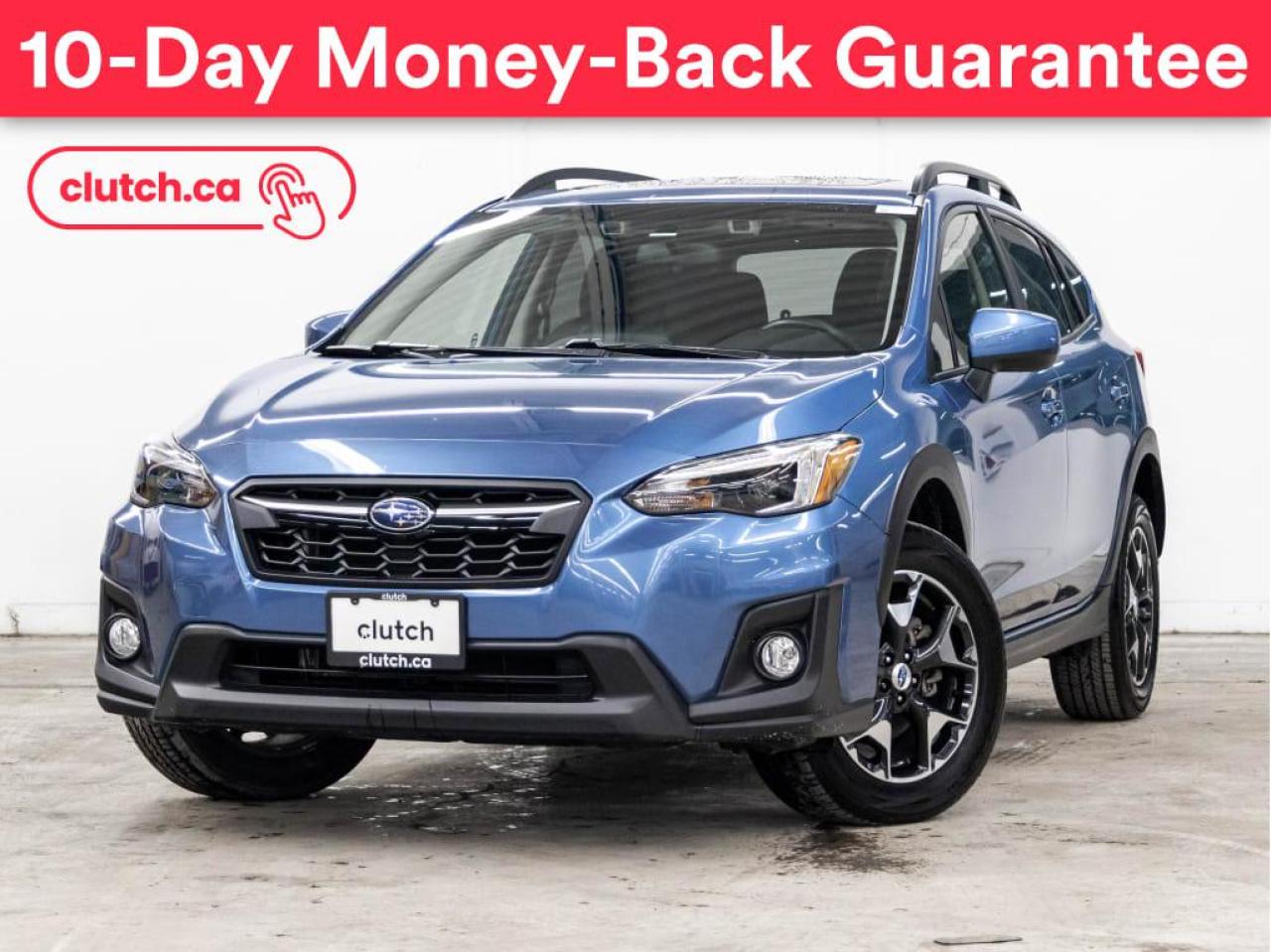 Used 2018 Subaru XV Crosstrek Sport w/ EyeSight Pkg w/ Apple CarPlay & Android Auto, Adaptive Crusie, A/C for sale in Toronto, ON