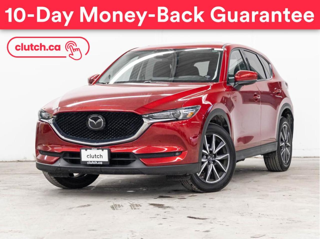 Used 2018 Mazda CX-5 GT Technology w/ Bluetooth, Backup Cam, Radar Cruise, Nav for sale in Toronto, ON