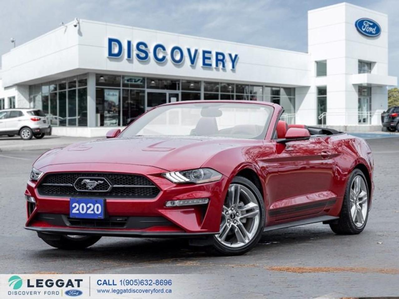Used 2020 Ford Mustang EcoBoost Premium Convertible for sale in Burlington, ON