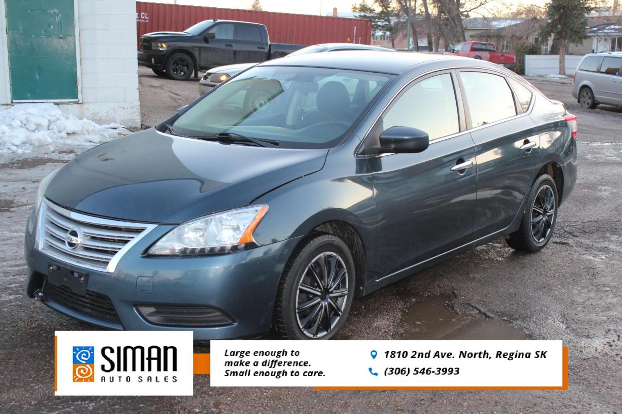 Used 2015 Nissan Sentra 1.8 S GUARANTEED APPROVAL for sale in Regina, SK