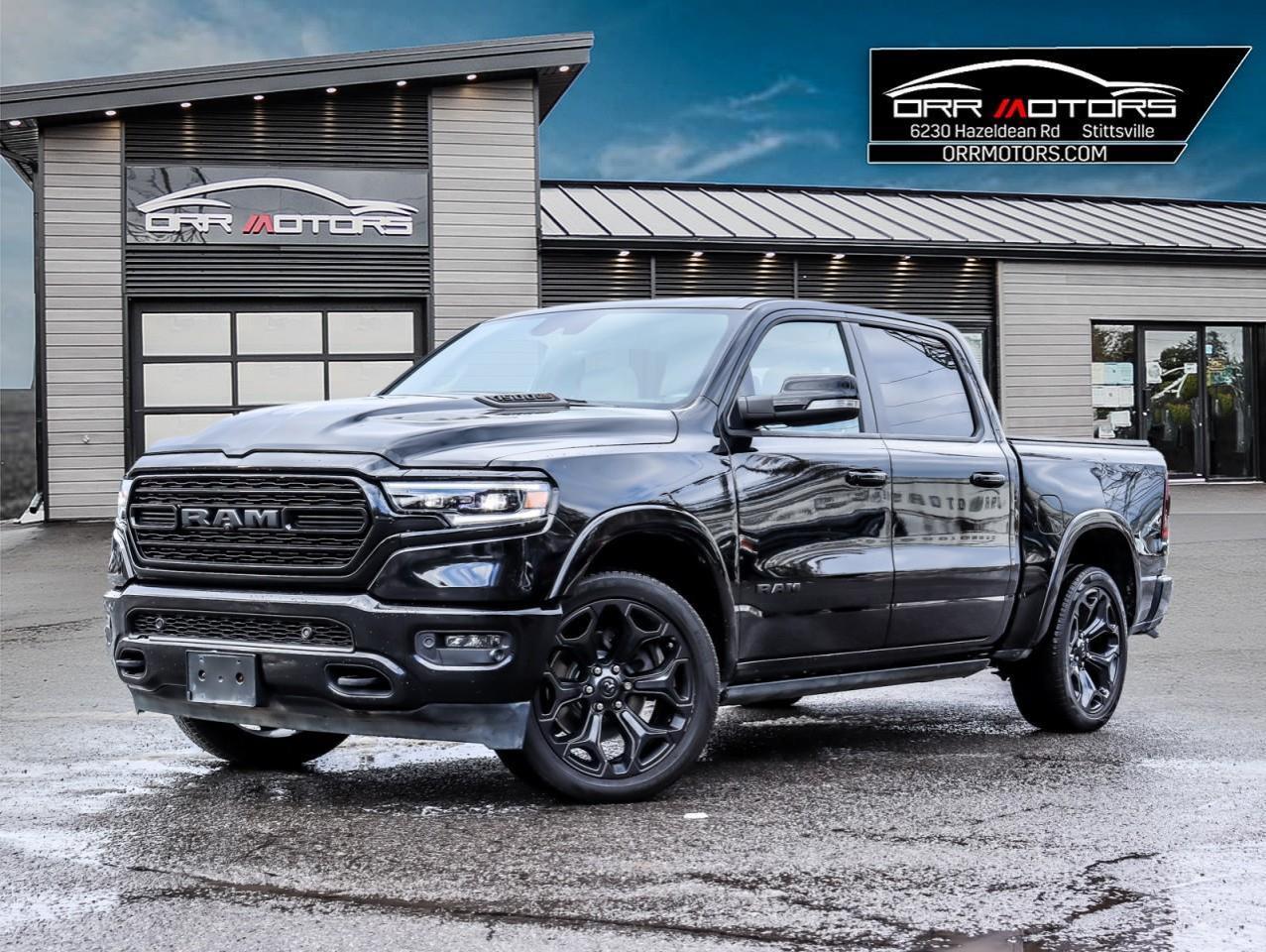 Used 2021 RAM 1500 Limited DIESEL | 4X4 | NIGHT EDITION | PANO ROOF | LEATHER for sale in Stittsville, ON
