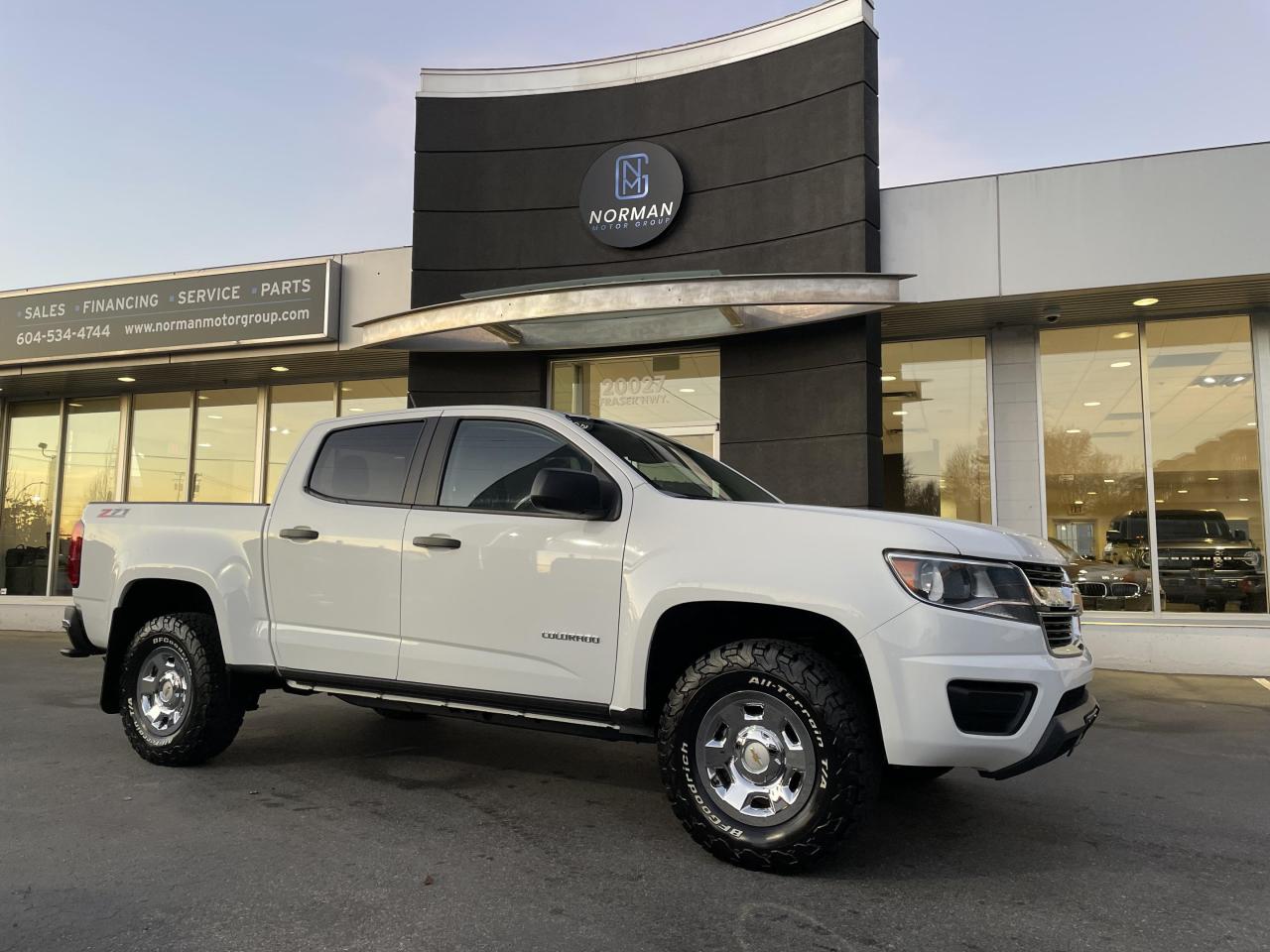 Used 2019 Chevrolet Colorado LS W/T CREW Z71 4WD 3.6L PWR SEAT CAMERA 69KM for sale in Langley, BC