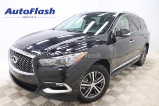 Used 2019 Infiniti QX60 PURE, 7-PASSAGERS, TECH PACKAGE, CAMERA, GPS for sale in Saint-Hubert, QC