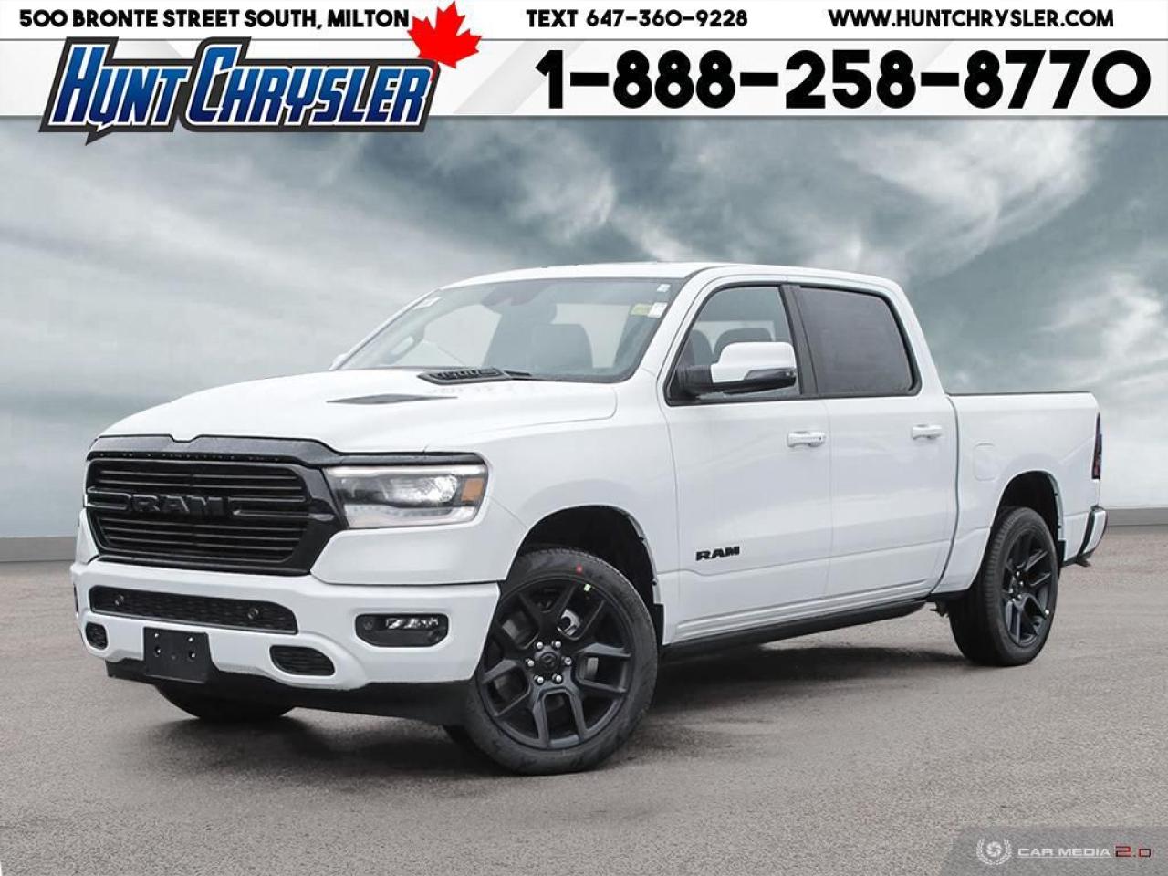 New 2024 RAM 1500 SPORT | NIGHT | PANO | PWR BRDS | LTHR | BLIND! for sale in Milton, ON