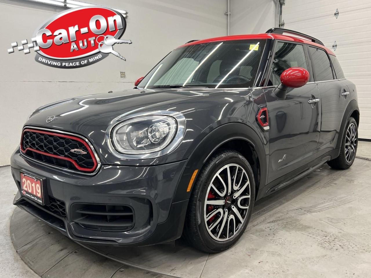 Used 2019 MINI Cooper Countryman JCW ALL4 | PANO ROOF | HUD | HEATED LEATHER | NAV for sale in Ottawa, ON