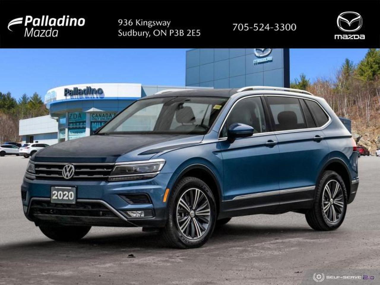 Used 2020 Volkswagen Tiguan Highline  - Sunroof -  Leather Seats for sale in Sudbury, ON