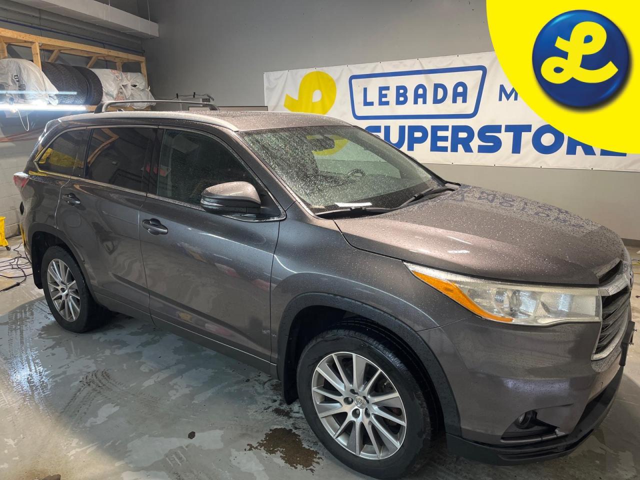 Used 2015 Toyota Highlander XLE AWD * 8 Passenger * Navigation * Sunroof * Heated Leather Seats * Power Lift Gate * Back Up Camera *  Dual Climate Control * Cruise Control * Stee for sale in Cambridge, ON