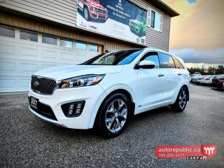 Used 2017 Kia Sorento SX T AWD LOADED CERTIFIED EXTENDED WARRANTY for sale in Orillia, ON