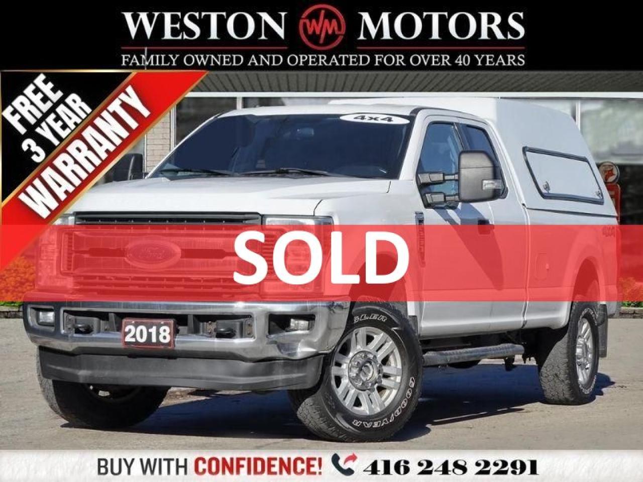 2018 Ford F-250 *LONGBOX*4X4*BOX CAP*CLEAN CARFAX!!!**