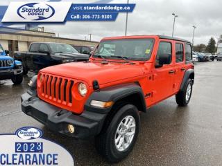 New 2023 Jeep Wrangler Sport S for sale in Swift Current, SK