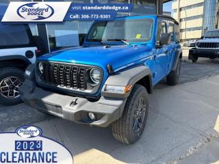 New 2024 Jeep Wrangler Sport S for sale in Swift Current, SK