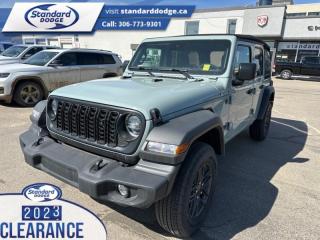 New 2024 Jeep Wrangler Sport S for sale in Swift Current, SK
