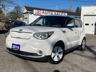 Used 2016 Kia Soul EV ELECTRIC/BT/LEATHER SEATS/PWR MIRRORS/CERTIFIED. for sale in Scarborough, ON