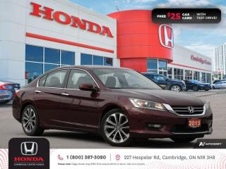 Used 2015 Honda Accord Sport PRICE REDUCED BY $2,000! for sale in Cambridge, ON