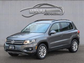 Used 2013 Volkswagen Tiguan Comfortline 2.0L AWD Leather Panoramic-Sunroof for sale in Concord, ON