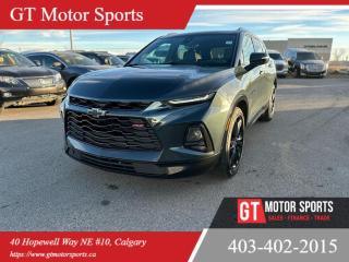 Used 2019 Chevrolet Blazer RS | FULLY LOADED | WIRELESS CHARGER | $0 DOWN for sale in Calgary, AB