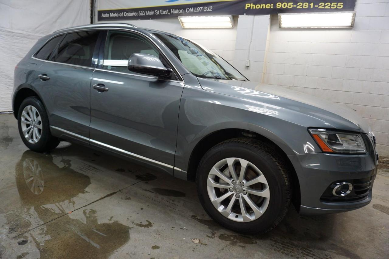 Used 2015 Audi Q5 2.0T PROGRESSIV QUATTRO *ACCIDENT FREE* CERTIFIED CAMERA NAV LEATHER HEATED SEATS CRUISE ALLOYS for sale in Milton, ON