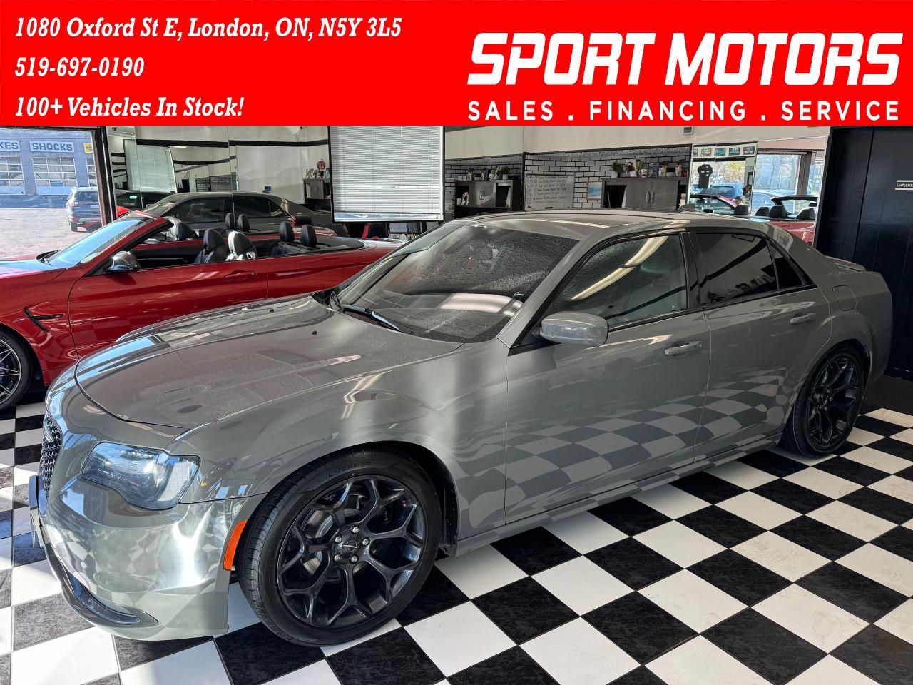 2019 Chrysler 300 S+Camera+ApplePlay+Heated Leather+Remote Start
