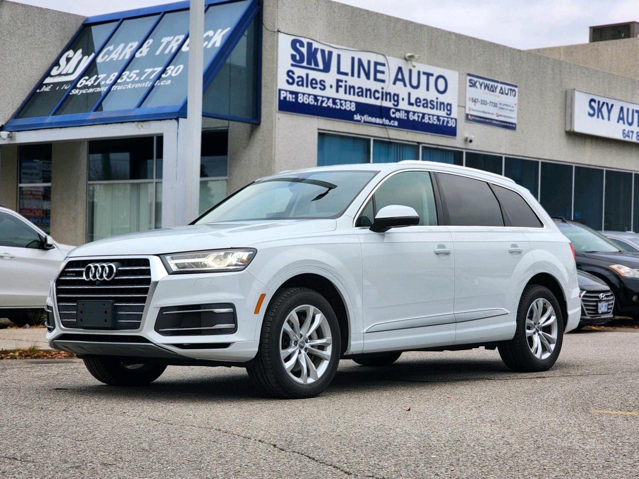 Used 2017 Audi Q7 - Quattro 3.0T | ACCIDENT FREE | PANORAMIC | 360* CAM | 3 KEYS | NAVI for sale in Concord, ON