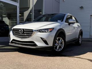 Our great looking 2020 Mazda CX-3 GS is shown off in Ceramic Metallic! Its powered by a 2.0 Liter 4 Cylinder engine that produces 146 horsepower while paired with a 6-Speed Automatic transmission. Its absolutely stunning with alloy wheels, rear roof spoiler and dual exhaust.Inside our GS, open the door tofind a world of comfort and convenience with cloth seating, front heated seats, a leather-wrapped heated steering wheel with mounted audio/cruise controls, an AM/FM radio thats XM radio ready,USB/AUX inputs for mobile devices, Bluetooth hands-free phone system,a multi-function commander control andan impressive 6 speaker sound system.Our Mazda will give you peace of mind with its wide variety of safety features including a backup camera, dusk sensing headlights, stability/traction control, an immense amount of airbags and more!Print this page and call us Now... We Know You Will Enjoy Your Test Drive Towards Ownership! We look forward to showing you why Go Mazda is the best place for all your automotive needs. Go Mazda is an AMVIC licensed business.Please note: this vehicle was previously registered in the province of British Columbia, and is showing CarFax incidents in the amount of $2,255.26 and $24,845.00