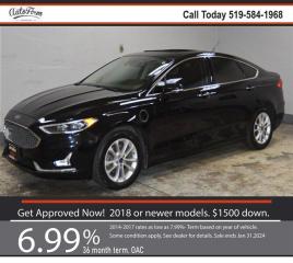 Used 2019 Ford Fusion Energi Titanium-GREAT ON GAS for sale in Kitchener, ON