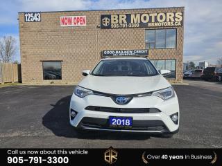 Used 2018 Toyota RAV4 Hybrid No Accidents | Limited Hybrid | Sun roof | Remote for sale in Bolton, ON