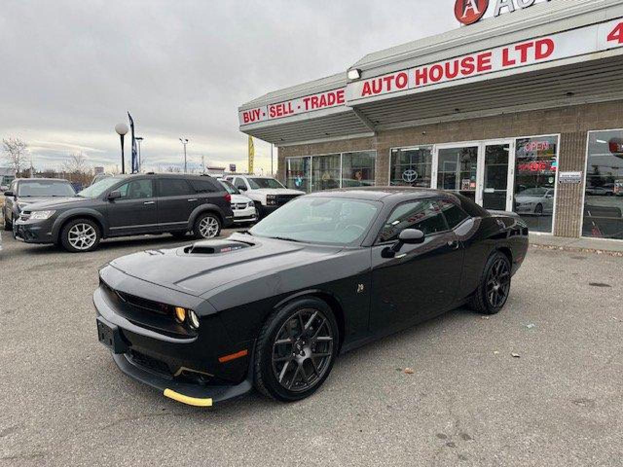 Used 2018 Dodge Challenger R/T 392 SCAT PACK SHAKER SUPER TRAK PACK BACKUP CAM for sale in Calgary, AB