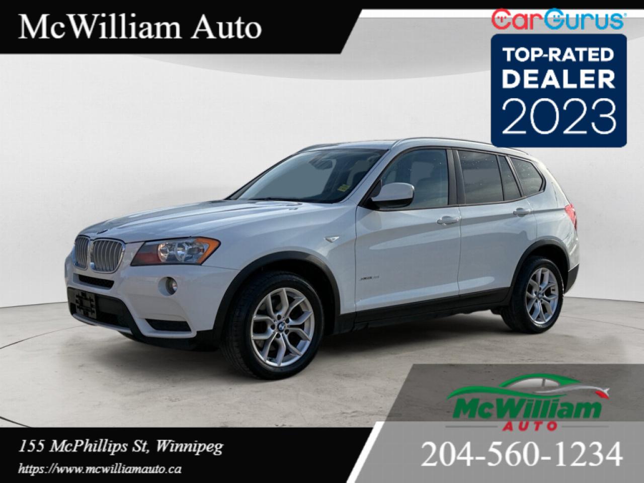 Used 2013 BMW X3 XDRIVE 28I for sale in Winnipeg, MB