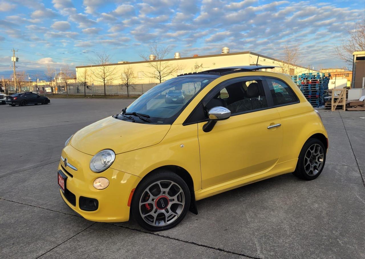 2013 Fiat 500 Only 107000 KM, Automatic, Sunroof, Warranty avail