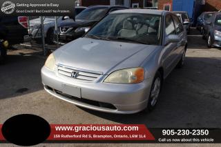 Used 2002 Honda Civic 4dr Sdn LX-G Auto for sale in Brampton, ON