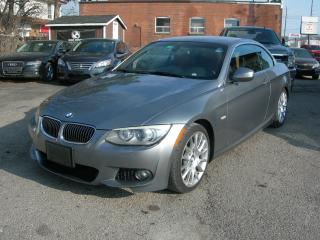 <p>2013 BMW 328i Cab with M pkg. Car runs and drives excellent. 2 owners, non-smoker, accident free. Clean carfax history. Vehicle has a great service history and is priced right. 12 month unlimited mileage powertrain warranty included. Please call or email for further details or to make an appointment to view the vehicle. </p>