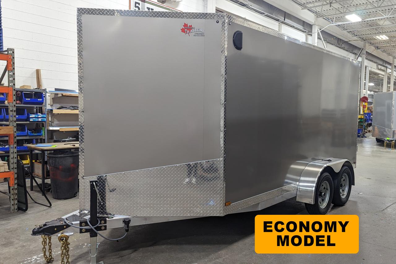 2024 Canadian Trailer Company 7x14 V Nose Cargo Trailer Economy model Photo6