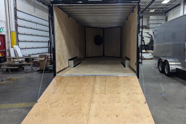 2024 Canadian Trailer Company 8.5x20 V-Nose Cargo Trailer Dual ramp trailer Photo4
