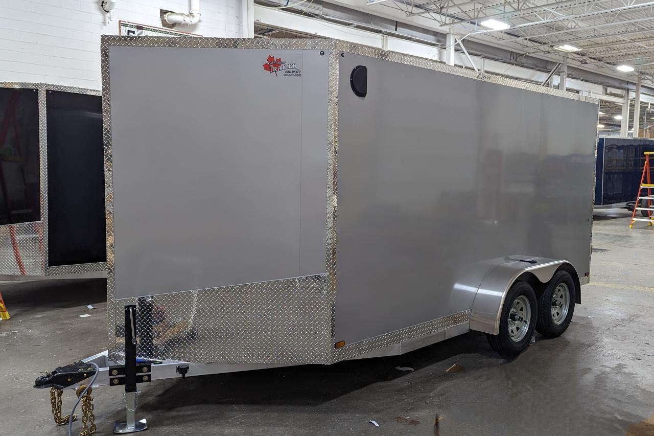 2024 Canadian Trailer Company 7x14 V Nose Cargo Trailer Economy model