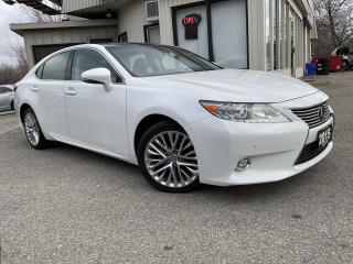 <div><span>Vehicle Highlights:</span><br><span>- Highly optioned</span><br><span>- Well serviced<br><br></span></div><br /><div><span>Here comes a  beautiful Lexus ES350 with all the right features! This executive spacious sedan is in excellent condition in and out and drives exceptionally well! Regularly maintained, must be seen and driven to be appreciated!<br></span><br></div><br /><div><span>Fully loaded with the powerful yet fuel efficient 3.5L - 6 cylinder engine with ECO mode, automatic transmission, navigation system, back-up camera, blind spot monitoring, lane departure alert, adaptive cruise control, panoramic sunroof, leather seats, heated seats, cooled seats, heated steering wheel, memory seats, power windows, power locks, power mirrors, power seats, rear sun shade, upgraded alloys, steering wheel controls, digital climate control A/C, AM/FM/AUX/USB, CD player, Mark Levenson audio system, Bluetooth, smart key, push start, fog lights, xenon lights, and much more!<br></span><br></div><br /><div><span>Certified!</span><br><span>Carfax Available</span><br><span>Extended Warranty Available!</span><br><span>Financing Available for as low as 9.99% O.A.C</span><br><span>ONLY $22,999 PLUS HST & LIC<br><br></span></div><br /><div><span>Please call us at 519-579-4995 for any questions you have or drop by FITZGERALD MOTORS located at 380 Courtland Ave East. Kitchener, ON for a test drive! Visit us online at </span><a href=http://www.fitzgeraldmotors.com/ target=_blank><span>www.fitzgeraldmotors.com</span></a></div><br /><div><a href=http://www.fitzgeraldmotors.com/ target=_blank><span><br></span></a><span>* Even though we take reasonable precautions to ensure that the information provided is accurate and up to date, we are not responsible for any errors or omissions. Please verify all information directly with Fitzgerald Motors to ensure its exactitude.</span></div>