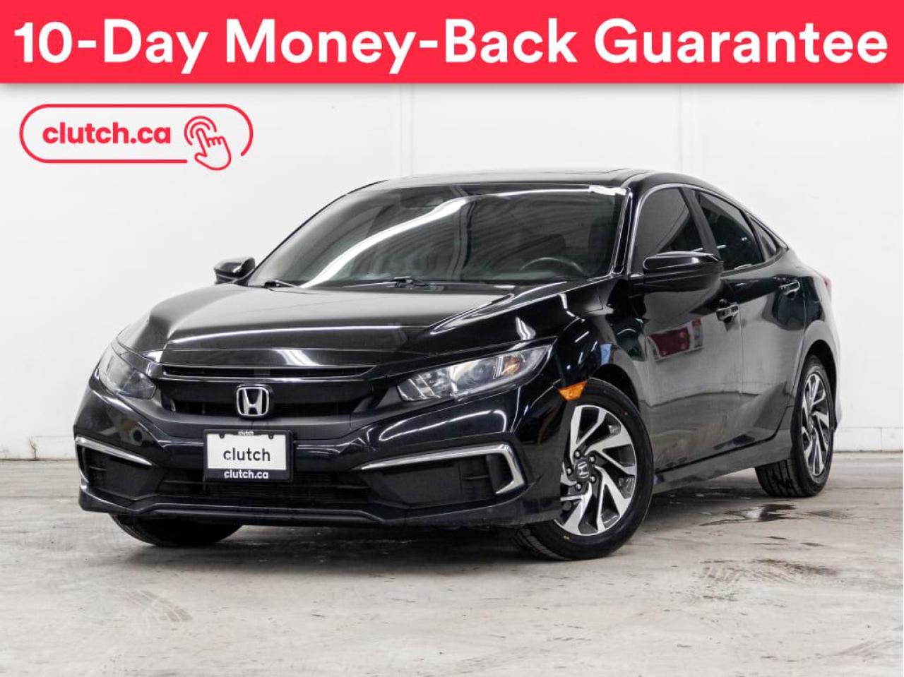 Used 2019 Honda Civic Sedan EX w/ Apple CarPlay & Android Auto, Adaptive Cruise, A/C for sale in Toronto, ON