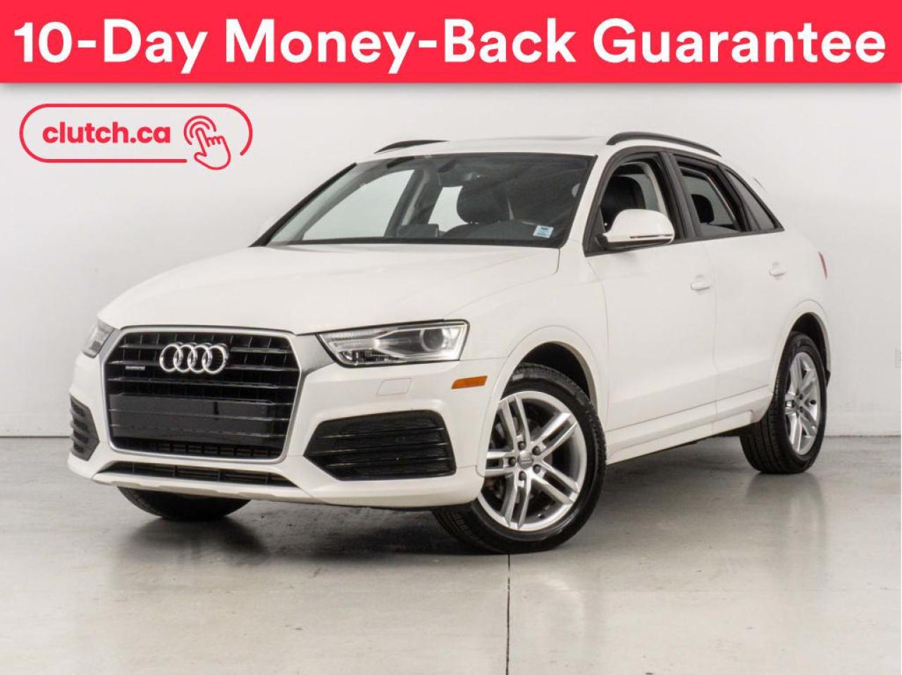 Used 2018 Audi Q3 Komfort AWD w/ Rearview Camera, Bluetooth, Nav for sale in Bedford, NS