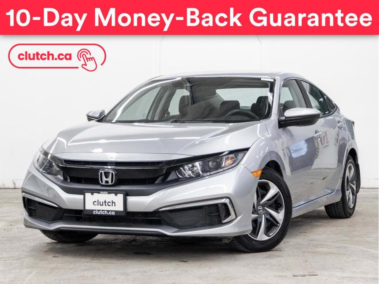 Used 2019 Honda Civic Sedan LX w/ Apple CarPlay & Android Auto, Adaptive Cruise, A/C for sale in Toronto, ON