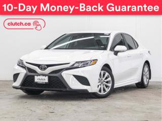 Used 2020 Toyota Camry SE w/ Apple CarPlay & Android Auto, Bluetooth, Rearview Cam for sale in Toronto, ON