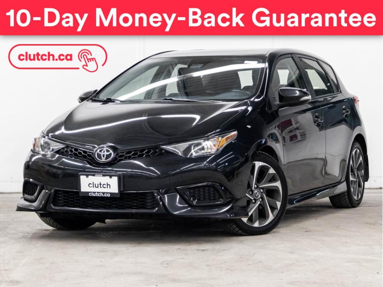 Used 2017 Toyota Corolla iM Base w/ Rearview Cam, Bluetooth, A/C for sale in Toronto, ON