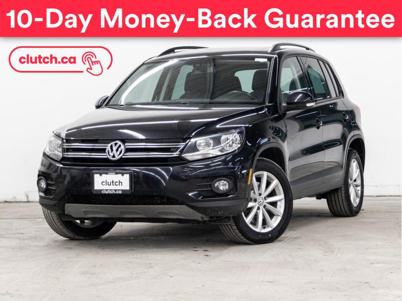 Used 2017 Volkswagen Tiguan Wolfsburg Edition AWD w/ Apple CarPlay & Android Auto, Cruise Control for sale in Toronto, ON