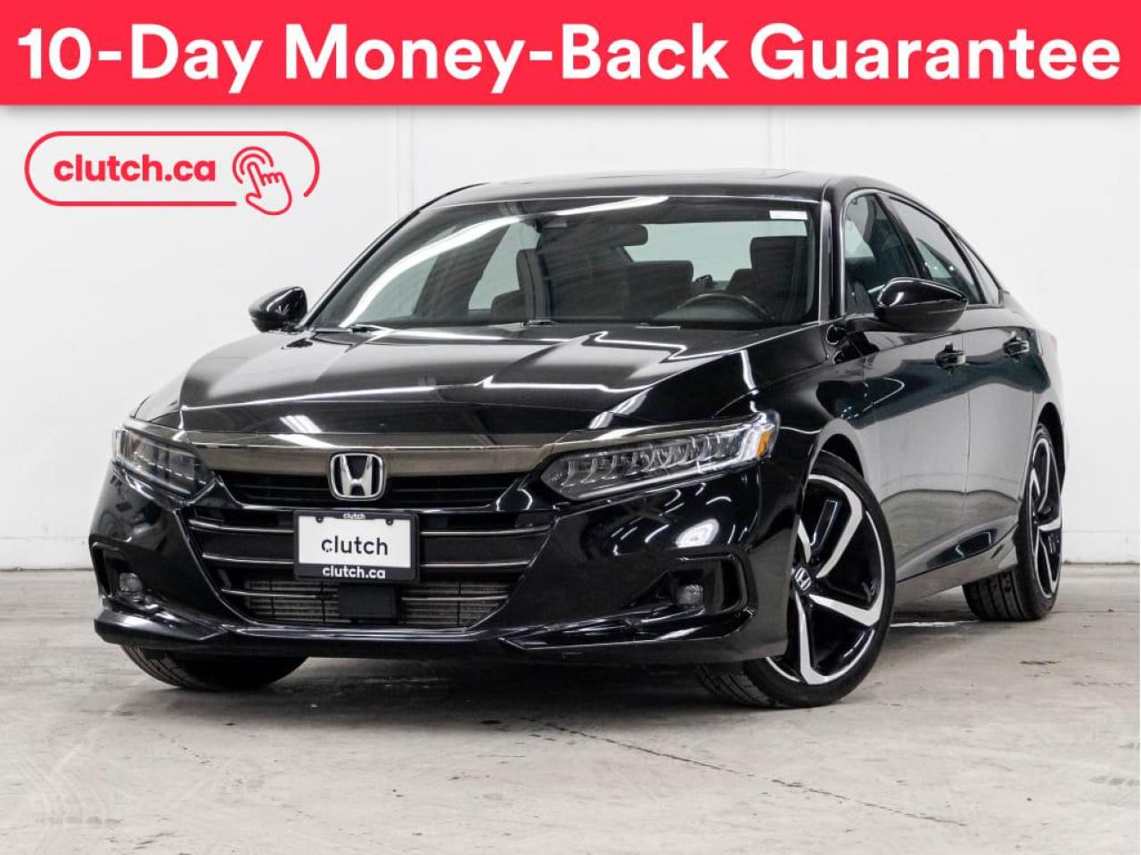 Used 2021 Honda Accord Sport w/ Apple CarPlay & Android Auto, Adaptive Cruise, A/C for sale in Toronto, ON