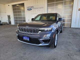 Used 2022 Jeep Grand Cherokee 4XE SUMMIT | Hybrid | Massaging Seats for sale in Listowel, ON