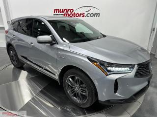 <div>Clean Carfax One Owner 2022 Acura RDX SH-AWD A Spec 4 cylinderDOHC VTEC turbocharged 2.0L engine pushing 272hp DOHC VTEC paired to a 10 speed Automatic Transmission in Lunar Silver Metallic on Ebony synthetic leatherette and alcantara microsueded with red stitching interior featuring Panoramic moonroof, Factory Navigation, Memory seating, heated steering wheel, heated and ventalated front seats, adaptive cruise control with traffic stop-and-go, active lane keep system, heated front wipers, remote start system, wireless phone charger, automatic brake hold system, dynamic mode selection drive modes, reverse camera, blind spot monitoring system, power folding mirrors, automatic high beams, projector front headlights, LED tail lights, Permanent Locking Hubs, Engine Auto Stop-Start Feature, HomeLink Garage Door Transmitter, 8-way power driver and passenger seat, deep tinted glass and more!</div><div><br /></div><div>This beautiful Acura is here and available at Munro Motors now! Check out our full walk around video or stop by for a visit today!<span style=color:rgb( 51 , 51 , 51 )> </span></div><div><br /></div><div><span style=color:rgb( 51 , 51 , 51 )>CarFax:</span><a href=https://vhr.carfax.ca/?id=EQTGyzbhOcfPvacfqAT5Q7aKpHhKuTMR style=color:rgb( 160 , 0 , 20 ) rel=nofollow>https://vhr.carfax.ca/?id=EQTGyzbhOcfPvacfqAT5Q7aKpHhKuTMR </a><span style=color:rgb( 51 , 51 , 51 )> </span></div><div><span style=color:rgb( 51 , 51 , 51 )> </span></div><div><br /></div><div><span style=color:rgb( 51 , 51 , 51 )>﻿</span></div><div><span style=color:rgb( 51 , 51 , 51 )> Yes we take trade in vehicles. </span></div><div><span style=color:rgb( 51 , 51 , 51 )> </span></div><div><span style=color:rgb( 51 , 51 , 51 )> Check us out on youtube: </span><a href=https://www.youtube.com/user/MunroMotors1 style=color:rgb( 160 , 0 , 20 ) rel=nofollow>click here</a></div><div><span style=color:rgb( 51 , 51 , 51 )> </span></div><div><span style=color:rgb( 51 , 51 , 51 )> Like us on Facebook: </span><a href=https://www.facebook.com/munromotors/ rel=nofollow>https://www.facebook.com/munromotors/</a></div><div><span style=color:rgb( 51 , 51 , 51 )> </span></div><div><span style=color:rgb( 51 , 51 , 51 )> We are located in Brantford, Ontario; Telephone City and the hometown of hockey legend Wayne Gretzky. Formerly located in St. George, Ontario for ten years, we are still east of London, south of Cambridge, and west of Hamilton. In order to get our customers to come here, we have to have great prices and then when you get here, we have to have a great car in order to earn your business. </span></div><div><span style=color:rgb( 51 , 51 , 51 )> </span></div><div><span style=color:rgb( 51 , 51 , 51 )>Our business hours are Monday to Friday 10am to 5pm. We are closed on Saturdays and Sundays. </span></div><div><span style=color:rgb( 51 , 51 , 51 )> </span></div><div><span style=color:rgb( 51 , 51 , 51 )>At Munro Motors, we find unique vehicles and post our entire stock online in order to ensure that our vehicles find their happy home. </span></div><div><span style=color:rgb( 51 , 51 , 51 )> </span></div><div><span style=color:rgb( 51 , 51 , 51 )>To ensure our customers can get what they've always wanted, we offer financing services through TD Auto Finance, Desjardins, CIBC Auto Finance and Independent Leasing Companies on vehicles that are less than ten model years old and boats that are less than twenty-five model years old. </span></div><div><span style=color:rgb( 51 , 51 , 51 )> </span></div><div><span style=color:rgb( 51 , 51 , 51 )>We also offer warranty products through Lubrico and GVC warranties to ensure that your mechanical baby stays in tip-top condition. </span></div><div><span style=color:rgb( 51 , 51 , 51 )> </span></div><div><span style=color:rgb( 51 , 51 , 51 )>Because of our customer focused service we have been delivering vehicles to Switzerland, Finland, Rotterdam, Emo, Thunder Bay, Kapuskasing, Halifax, Sudbury, Sault Ste. Marie, Cornwall, Fort Francis, Kelowna, Montréal, Saskatchewan, Virginia, Newfoundland, Edmonton, Ottawa, Fredericton and Winnipeg, as well as Cambridge, Kitchener, Waterloo, Barrie, Windsor, London, Pickering, Peterborough, Oshawa, Sante Fe New Mexico, Blind River, the Greater Toronto Area, and even so far as the Czech Republic! </span></div><div><span style=color:rgb( 51 , 51 , 51 )> </span></div><div><span style=color:rgb( 51 , 51 , 51 )>All of our vehicles are hand-picked by the very knowledgeable owner, Andy Munro, who has been connecting people to their dreams for many years. </span></div><div><span style=color:rgb( 51 , 51 , 51 )> </span></div><div><span style=color:rgb( 51 , 51 , 51 )>Call Andy Munro at 1 (877) 738-8063 Munromotors.com </span></div><div><span style=color:rgb( 51 , 51 , 51 )> </span></div><div><span style=color:rgb( 51 , 51 , 51 )> Email: sales@munromotors.com </span></div><div><span style=color:rgb( 51 , 51 , 51 )> </span></div><div><span style=color:rgb( 51 , 51 , 51 )>Most of our vehicles are already reconditioned, saftied, etested and ready to drive home with you. </span></div><div><span style=color:rgb( 51 , 51 , 51 )> </span></div><div><span style=color:rgb( 51 , 51 , 51 )> Delivery is available. Ask for details </span></div><div><span style=color:rgb( 51 , 51 , 51 )> </span></div><div><span style=color:rgb( 51 , 51 , 51 )> All prices are subject to HST and licensing, no hidden fees. </span></div><div><span style=color:rgb( 51 , 51 , 51 )> </span></div><div><span style=color:rgb( 51 , 51 , 51 )>Financing is available for good credit and bruised credit. OAC as low as 7.99% for well qualified applicants. Ask us for details.</span></div>